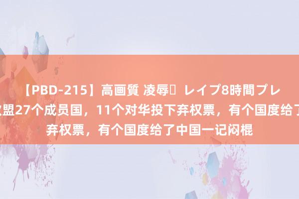 【PBD-215】高画質 凌辱・レイプ8時間プレミアムBEST 欧盟27个成员国，11个对华投下弃权票，有个国度给了中国一记闷棍